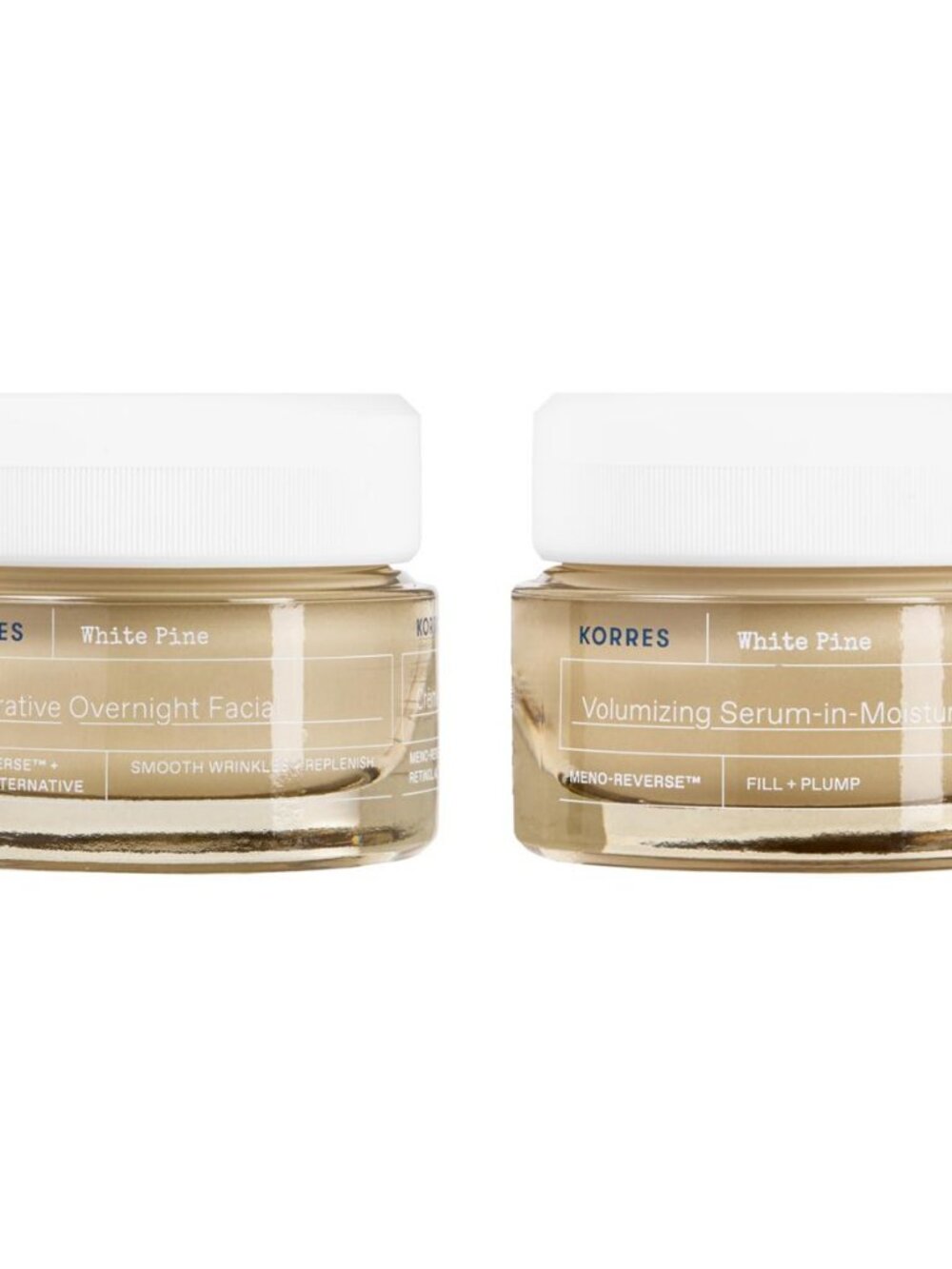 NEW!! Luxurious Korres White Pine Meno-Reverse Day & Night DUO Sealed Never Used